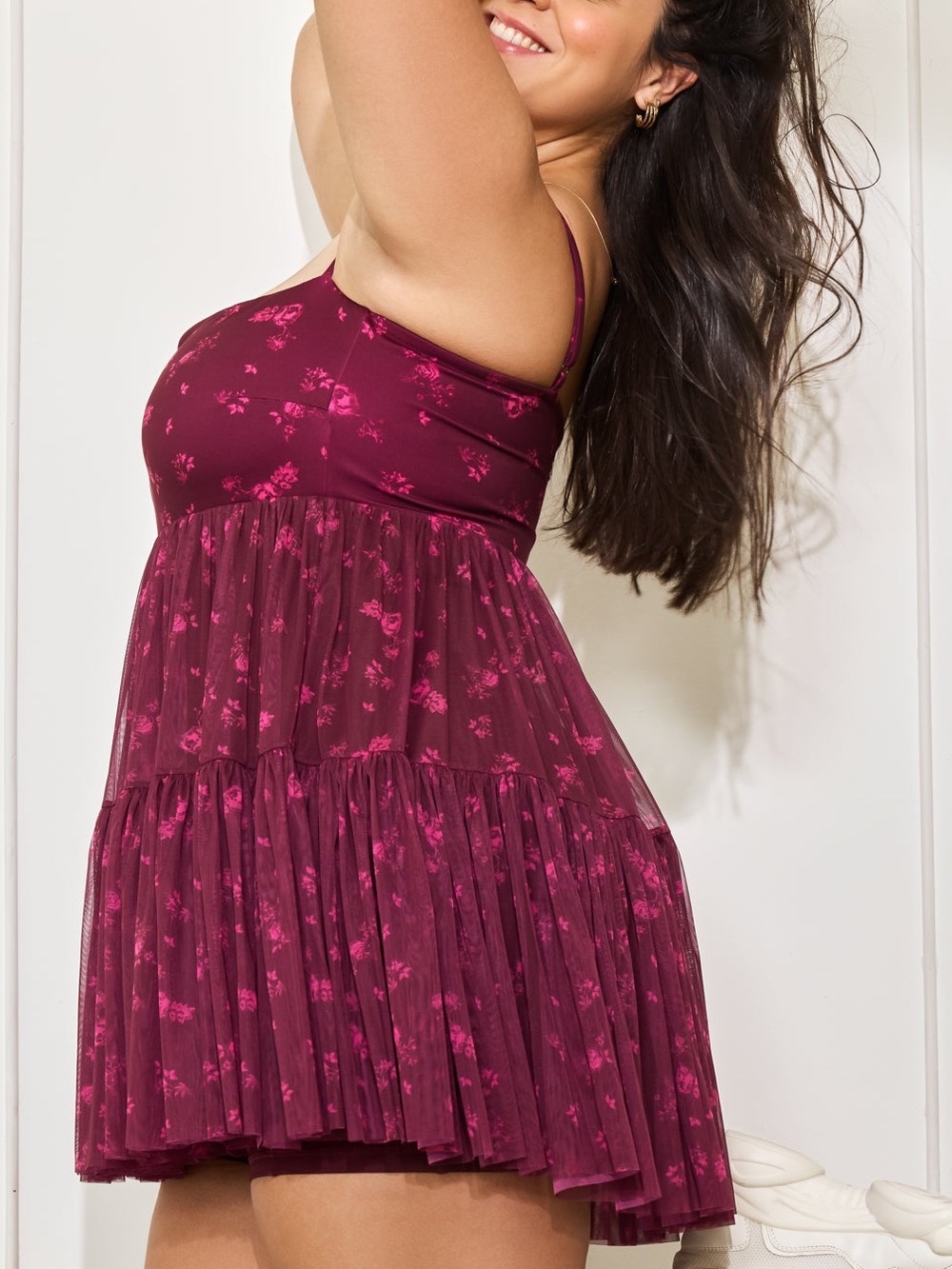 Popflex Pirouette Babydoll Dress - Fleur d'amour - Picture 2 of 11